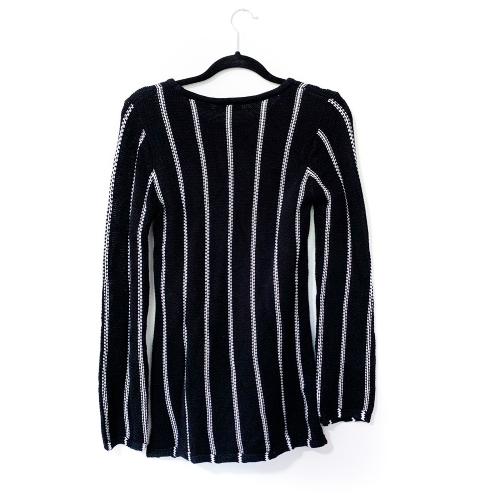Calvin Klein Striped Long Sweater Size S - Picture 4 of 4